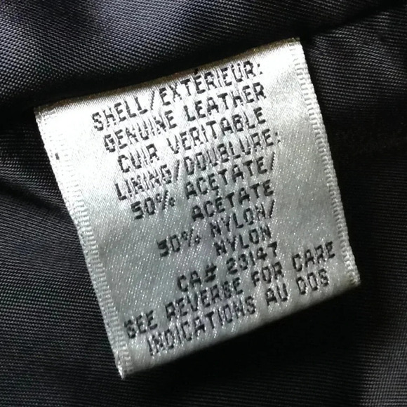 VINTAGE 1990's Talbot's Leather Coat; Large; Retro, Swagger, Eclectic Chic, warm - Picture 7 of 7